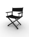 DirectorÃ¢â¬â¢s chair Royalty Free Stock Photo